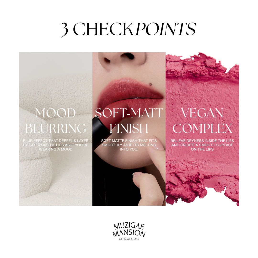MUZIGAE MANSION Moodwear Blur Lipstick
