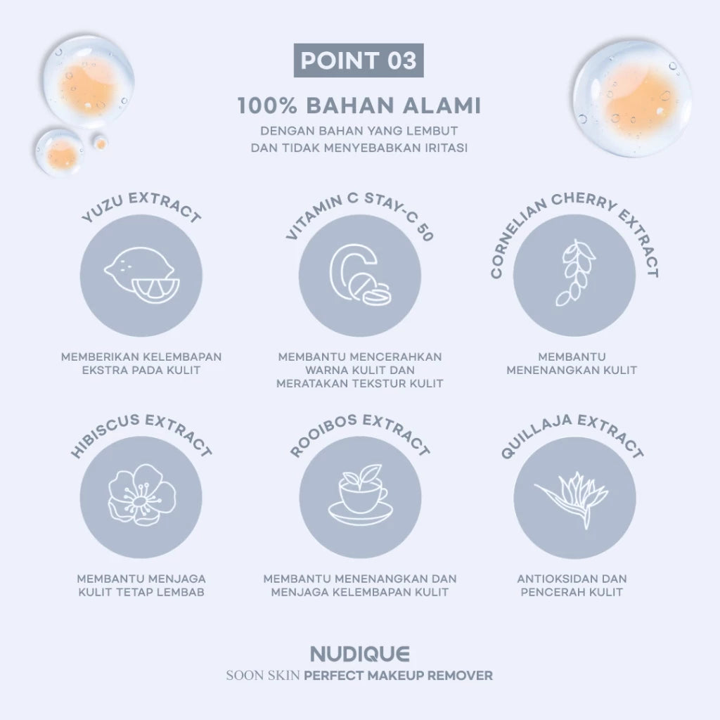 NUDIQUE Soon Skin Perfect Makeup Remover