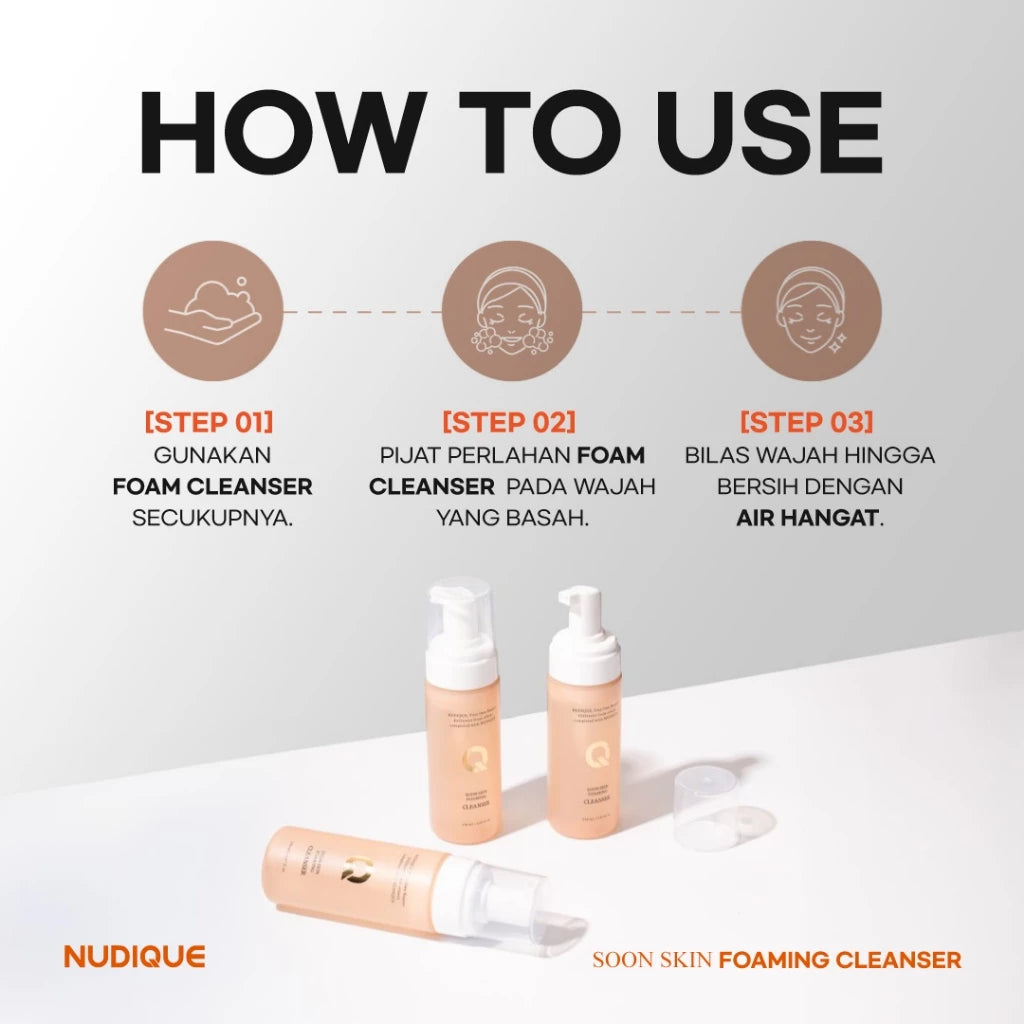 NUDIQUE Soon Skin Foaming Cleanser