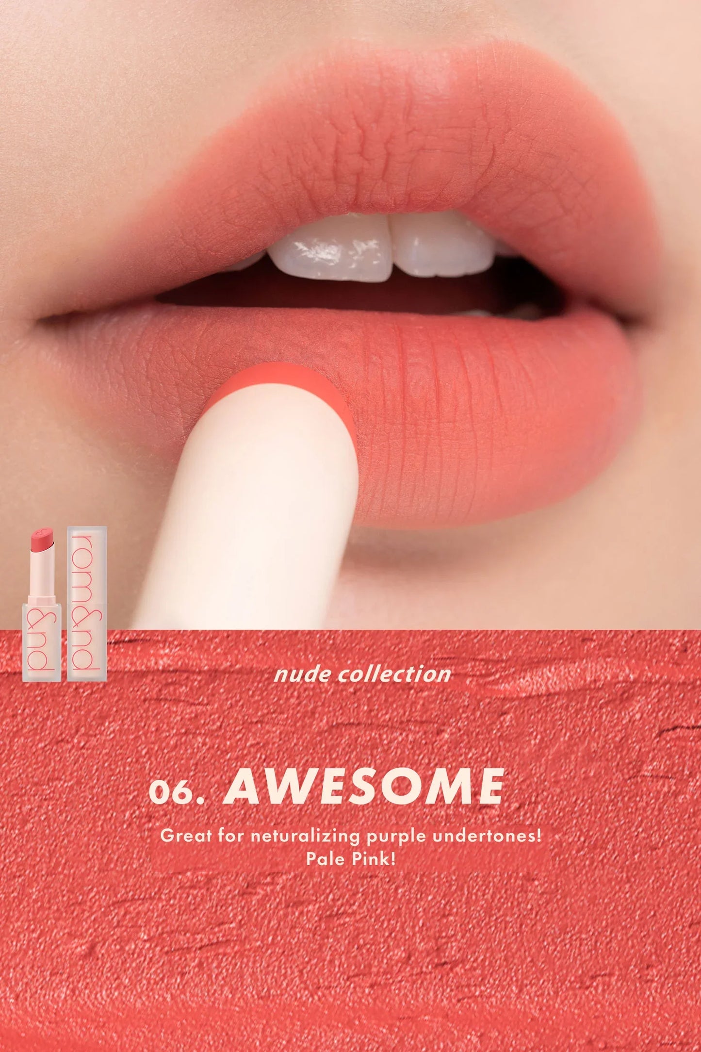 ROMAND Zero Matte Lipstick