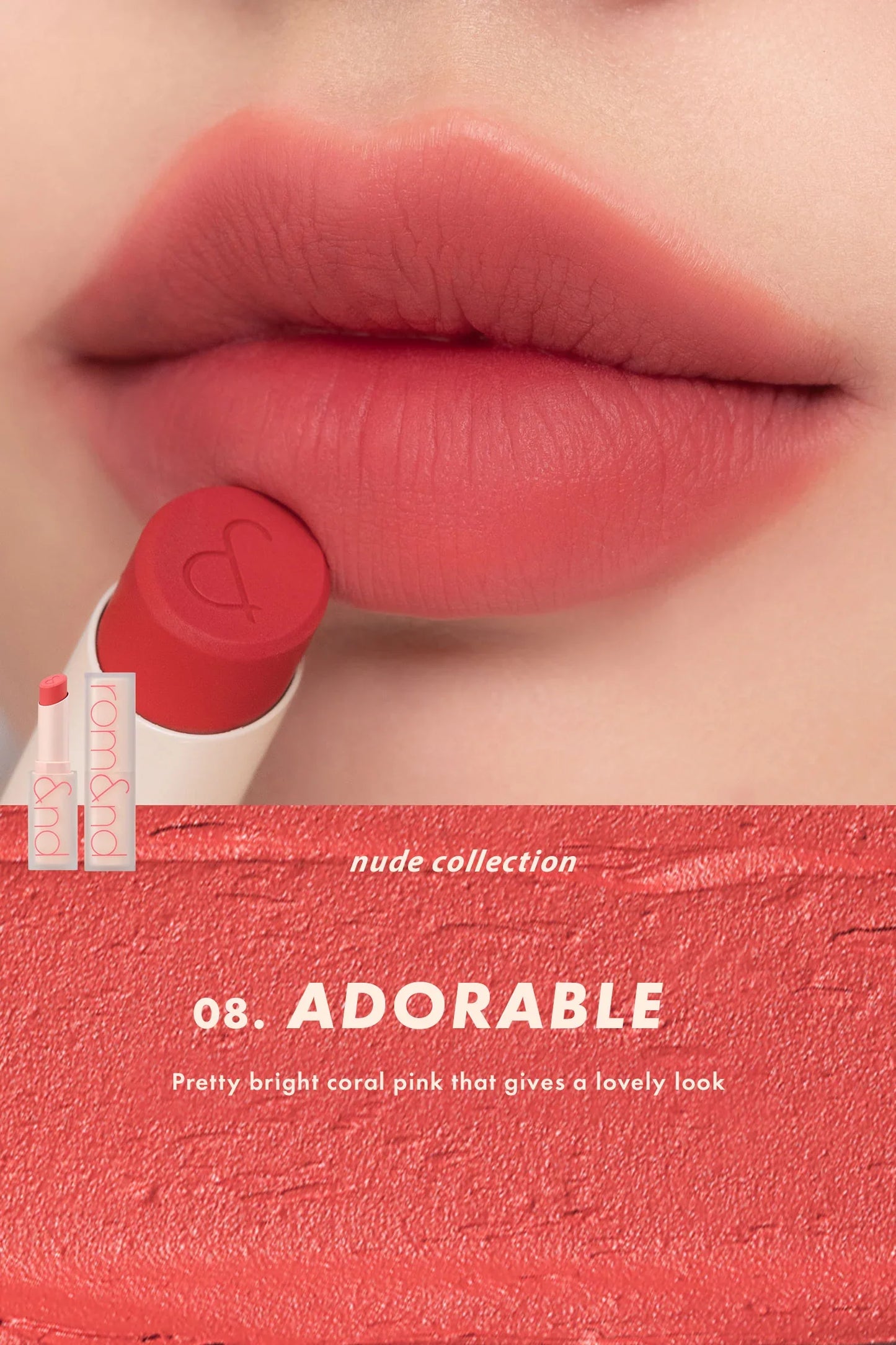 ROMAND Zero Matte Lipstick