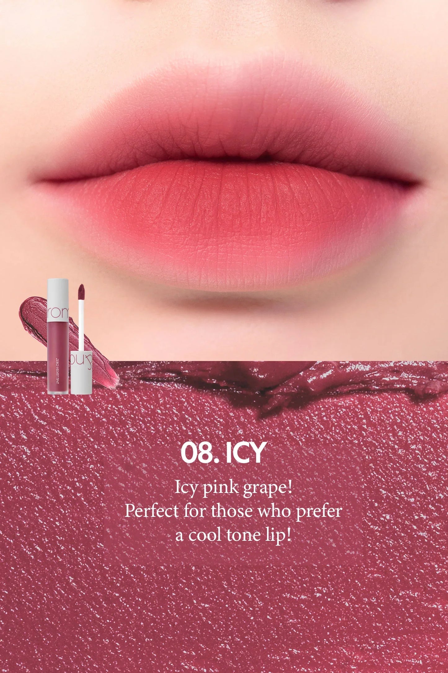 ROMAND Zero Velvet Tint