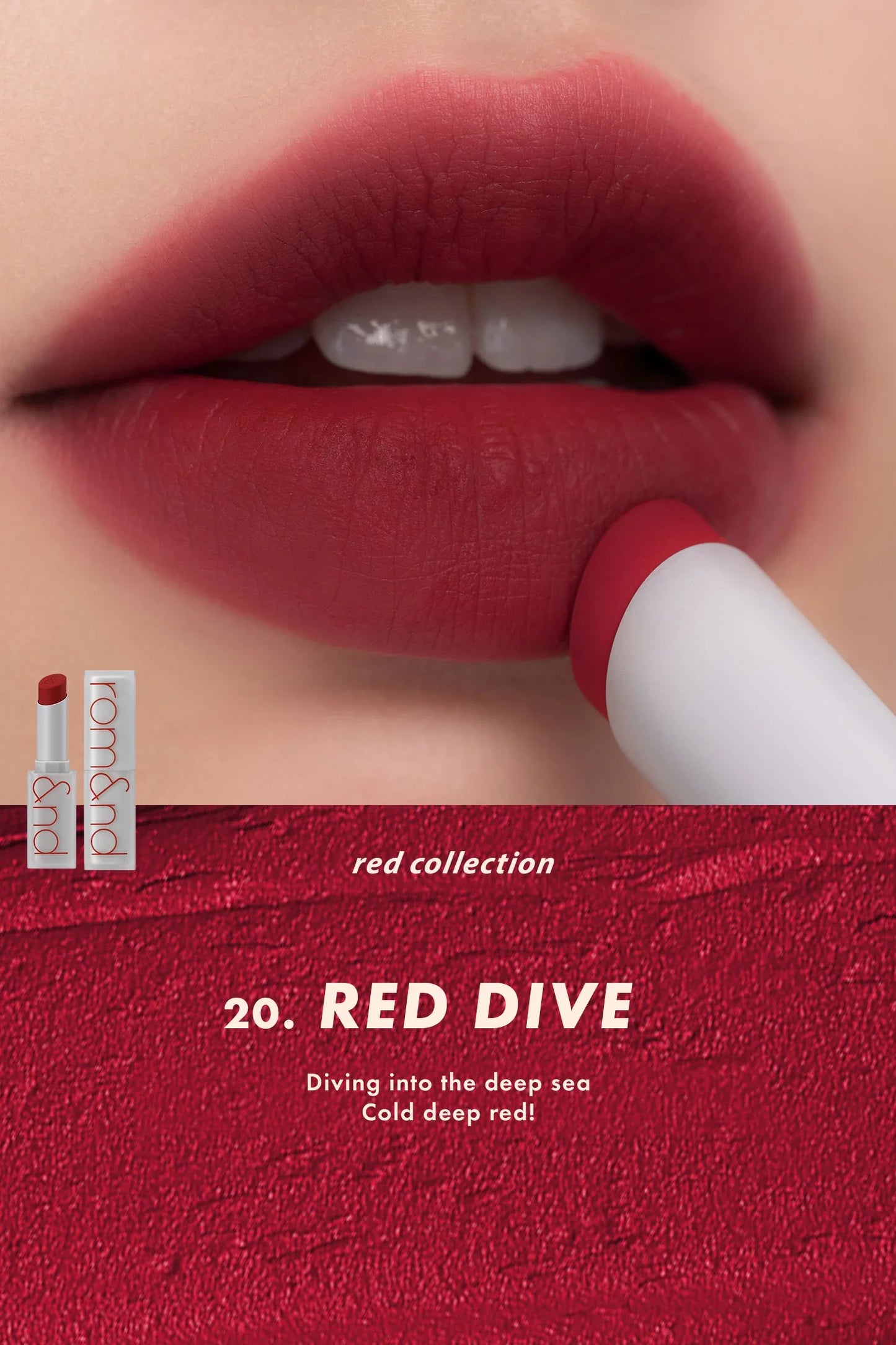 ROMAND Zero Matte Lipstick