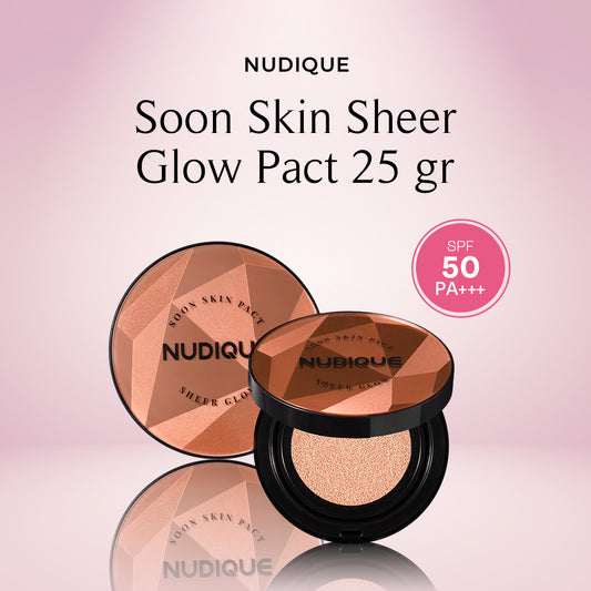 NUDIQUE Soon Skin Sheer Glow Pact (25gr)