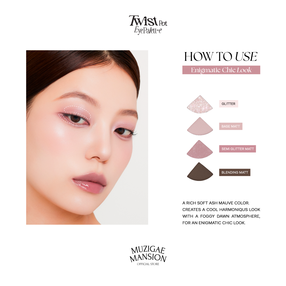 MUZIGAE MANSION Twist Pot Eye Palette