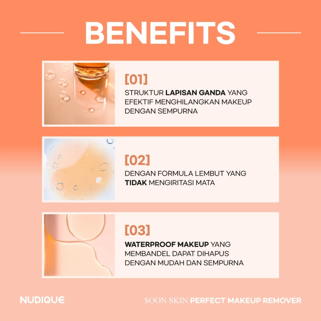 NUDIQUE Soon Skin Perfect Makeup Remover