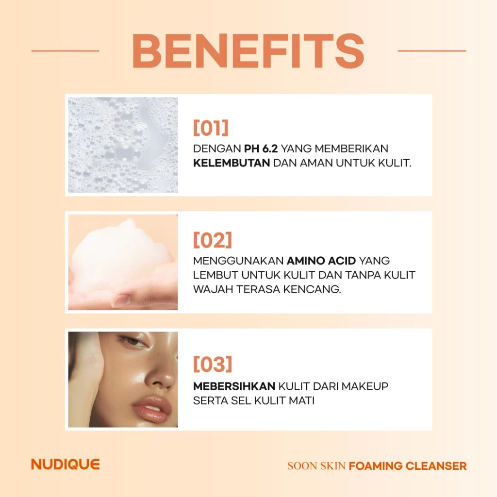 NUDIQUE Soon Skin Foaming Cleanser