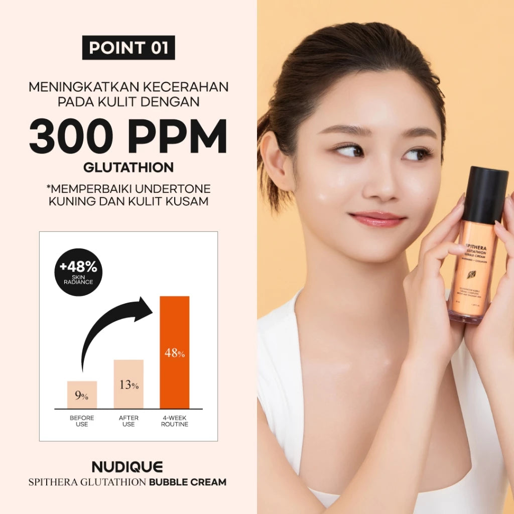 NUDIQUE Spithera Glutathione Bubble Cream