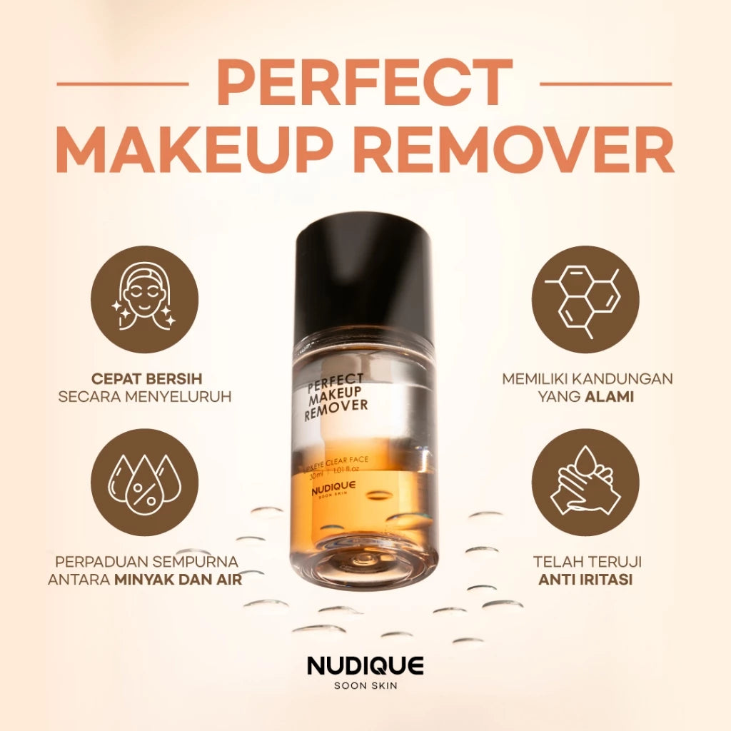 NUDIQUE Soon Skin Perfect Makeup Remover