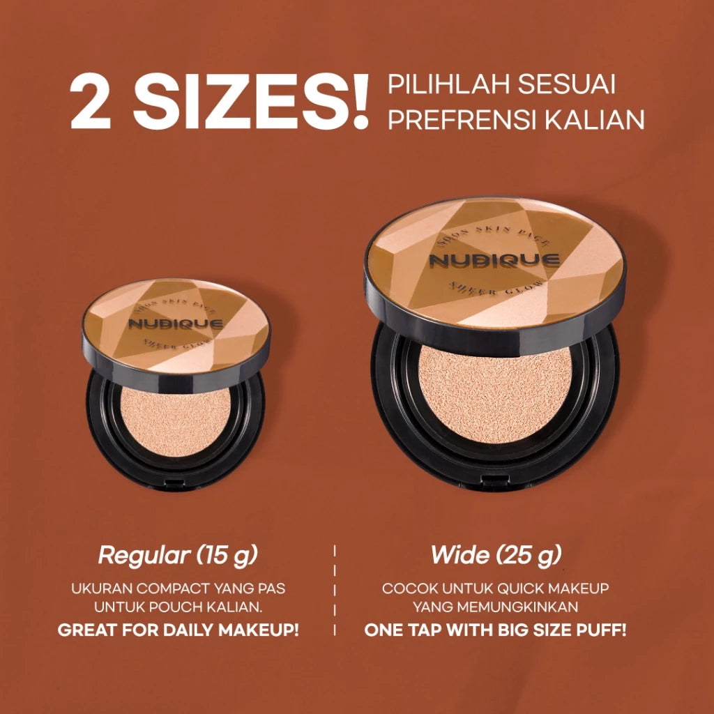 NUDIQUE Soon Skin Sheer Glow Pact (15gr)