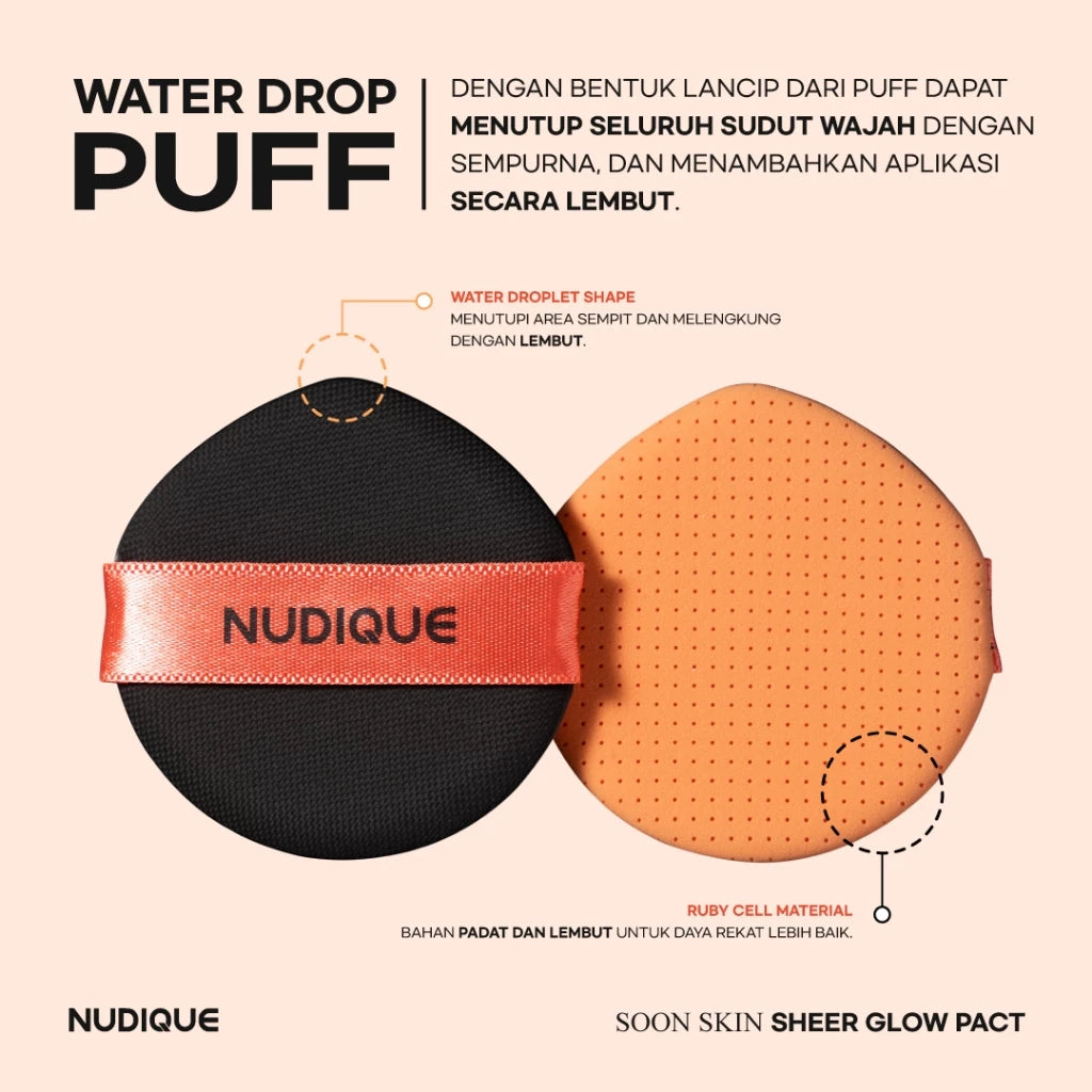 NUDIQUE Soon Skin Sheer Glow Pact (15gr)